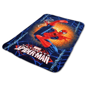 Fleece deka Spiderman 100x150