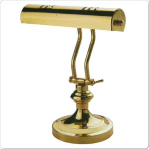 Retro kovová bankéřská kancelářská stolní lampa PLT16, lampička, bankéřské lampy