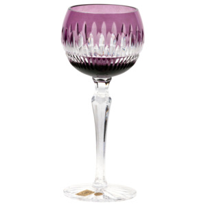 Sklenice na víno Thorn, barva fialová, objem 190 ml