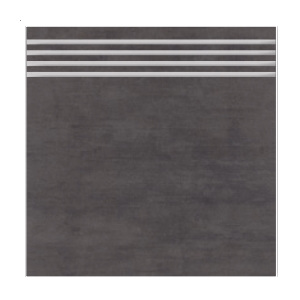 KS line Balvano Schwarz, schodovka, černá, 33 x 33 x 0,8 cm