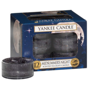 Yankee Candle – čajové svíčky Midsummers Night, 12 x 9,8 g
