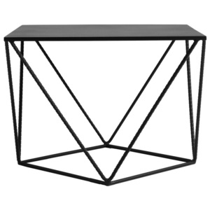Černý konferenční stolek Custom Form Daryl, délka 55 cm