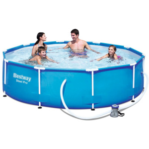 Bestway bazénový set Sirocco, kulatý modrý, 305 cm 56408