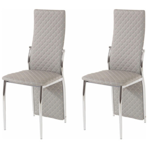 Sada 2 šedých jídelních židlí Støraa Wilson