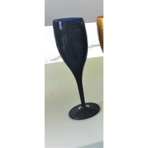 CHEERS NO.1 CHAMPAGNE, sklenice na sekt set 3 ks 100ml KOZIOL (Barva-tmavě modrá n)
