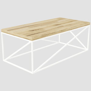 Stolek Sonto Lite (Rozměr: 100 x 55 cm, Výška stolu: 40 cm, Materiál desky: Dubová spárovka)