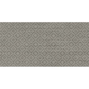 Kanjiža Denim taupe, dekor čtvercový, šedá, 25 x 50 cm