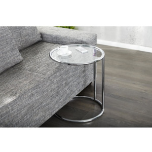 Výprodej Odkládací stolek Focus, stříbrná