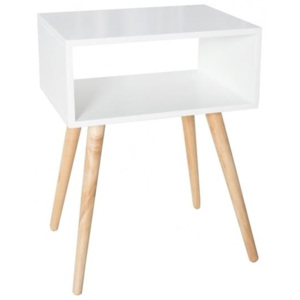 Výprodej Noční stolek Epsi dub bílá 51 cm