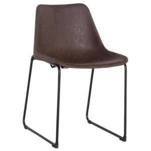 Design2 Židle Brity Vintage Mocha