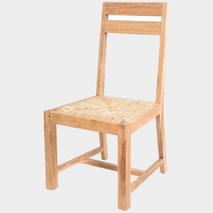 NANDA XL- teaková židle s výpletem Fakopa