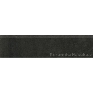 Rako Concept DSAL3603 sokl, černá, 33 x 8 x 0,8 cm