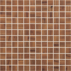 Vidrepur Woods nogal mozaika, imitace dřeva, hnědá, 31,5 x 31,5 cm