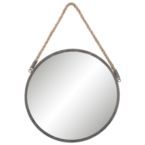 Kulaté kovové zrcadlo - Ø 36*1 cm Clayre & Eef