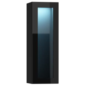 CAMA MEBLE VG6 - Vitrína 90 se sklem VIGO BARVA LED OSVĚTLENÍ: Modrá +499Kč, Barevné provedení: VIGO A
