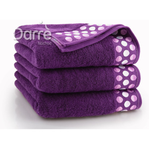 Darré ručník Tivoli tmavě fialový 50x90