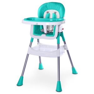 Jídelní židlička CARETERO Pop turquoise