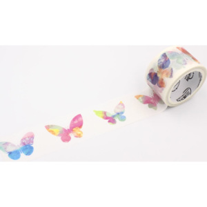 Svět pásek WASHI páska “Duhoví motýli“ (PW25D05M0014)
