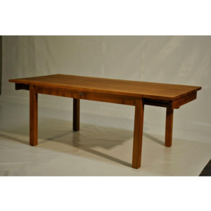 GIOVANNI Teakový stůl 100x150-210 cm Fakopa