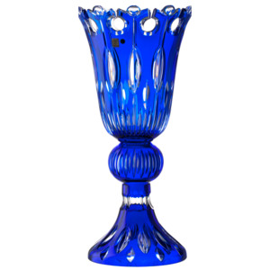 Váza Flamenco, barva modrá, výška 505 mm