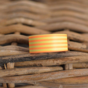 Washi páska "neon orange stripes"