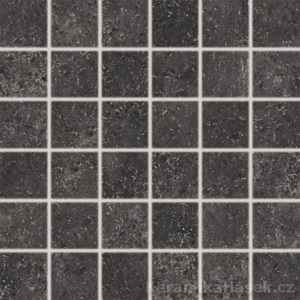 Rako Base DDM06433 mozaika, černá, kalibrovaná, 30 x 30 x 1 cm