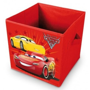Úložný box na hračky / koš na hračky Auta - Blesk McQueen - Cars - Disney