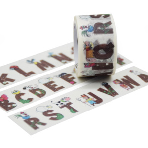 Svět pásek WASHI páska “Zvířátková abeceda“ (PW25D05M0013)