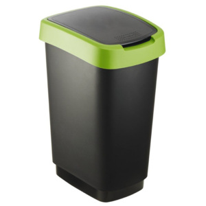 Koš odpadkový výklopný 10L TWIST ROTHO zelený