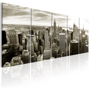 Obraz - Grey Manhattan 200x80