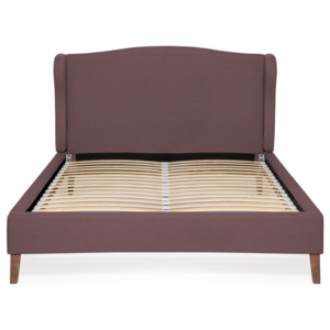 Fialová postel Vivonita Windsor Linen, 200 x 160 cm