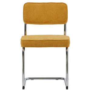 Žlutá jídelní židle Unique Furniture Rupert Bauhaus