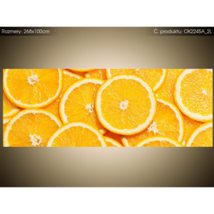 Samolepící fólie Plátky sladkého pomeranče 268x100cm OK2245A_2L