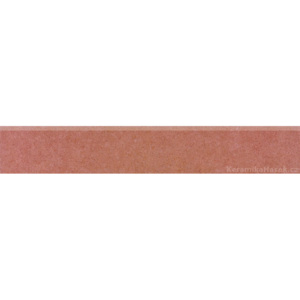 Rako Rock DSAS4645 sokl, červená, 60 x 9,5 x 1 cm