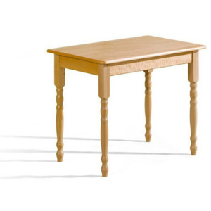 MEBLOMAL Stůl Max 2 60x100 s laminovanou deskou Barvení dřeva MM: Olše, Varianta: Deska +0Kč