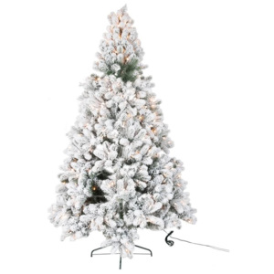 Vánoční stromek s led světýlky Snowy - 185 cm J-Line