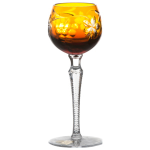 Sklenice na víno Grapes, barva amber, objem 170 ml