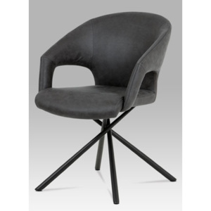 Jídelní židle z látky v šedé barvě HC-784 GREY2