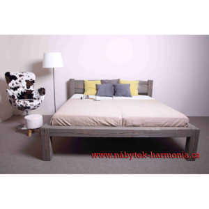 Manželská postel Fabio 180x200cm - výběr odstínů