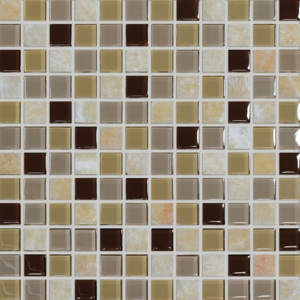 KS mozaika, hnědo-béžová, 30,5 x 30,5 cm