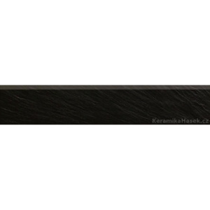 Rako Geo DSAPM314 sokl, černá, 45 x 8,5 x 1 cm