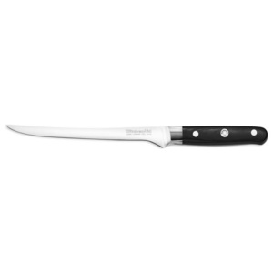 Filetovací flexibilní nůž, 18 cm KitchenAid (černá)