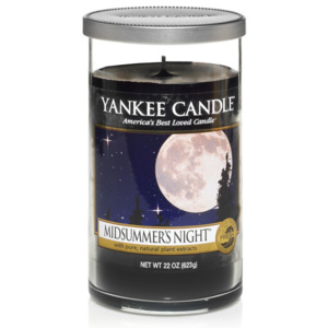 Yankee Candle – Décor vonná svíčka Midsummers Night, střední 340 g