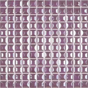 Vidrepur Edna purple, mozaika, fialová, 31,5 x 31,5 cm