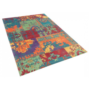 Pestrý patchwork bavlněný koberec 80x150 cm - TOSYA