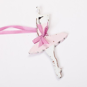 Závěska 15 cm - Baletka růžová 1025