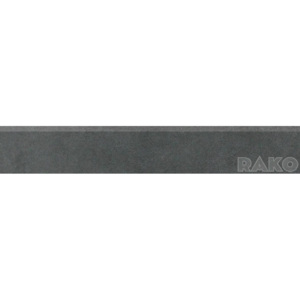 RAKO Extra DSAS4725, sokl, černá, 60 x 9,5 x 1 cm