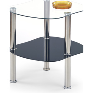 Konferenční stolek Arya, černé sklo