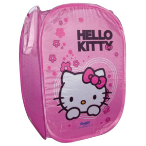 Praktický úložný box do dětského pokoje Hello Kitty