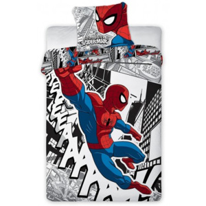 Bavlněné ložní povlečení Spiderman - komiks MARVEL